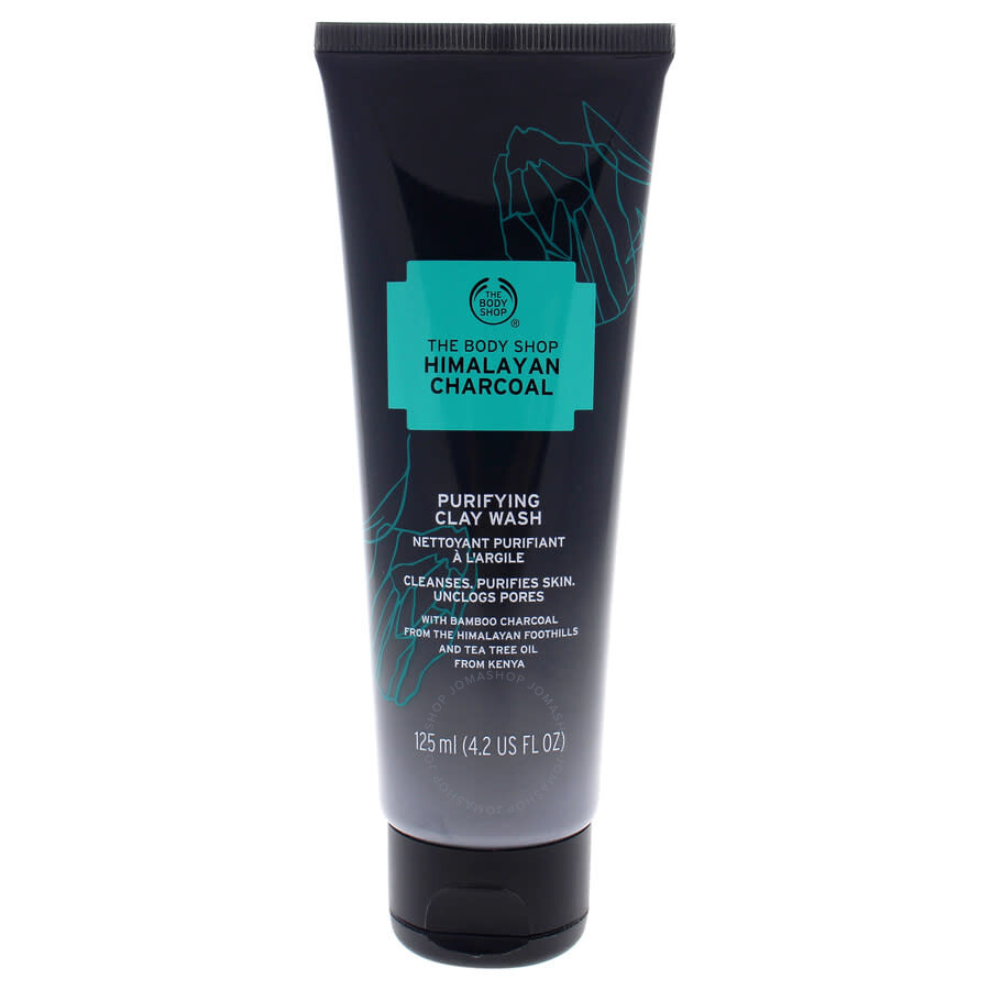 The Body Shop Himalayan Charcoal Purifying Clay Wash for Women - Cleanser